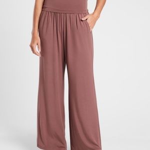 Athleta wide leg pants